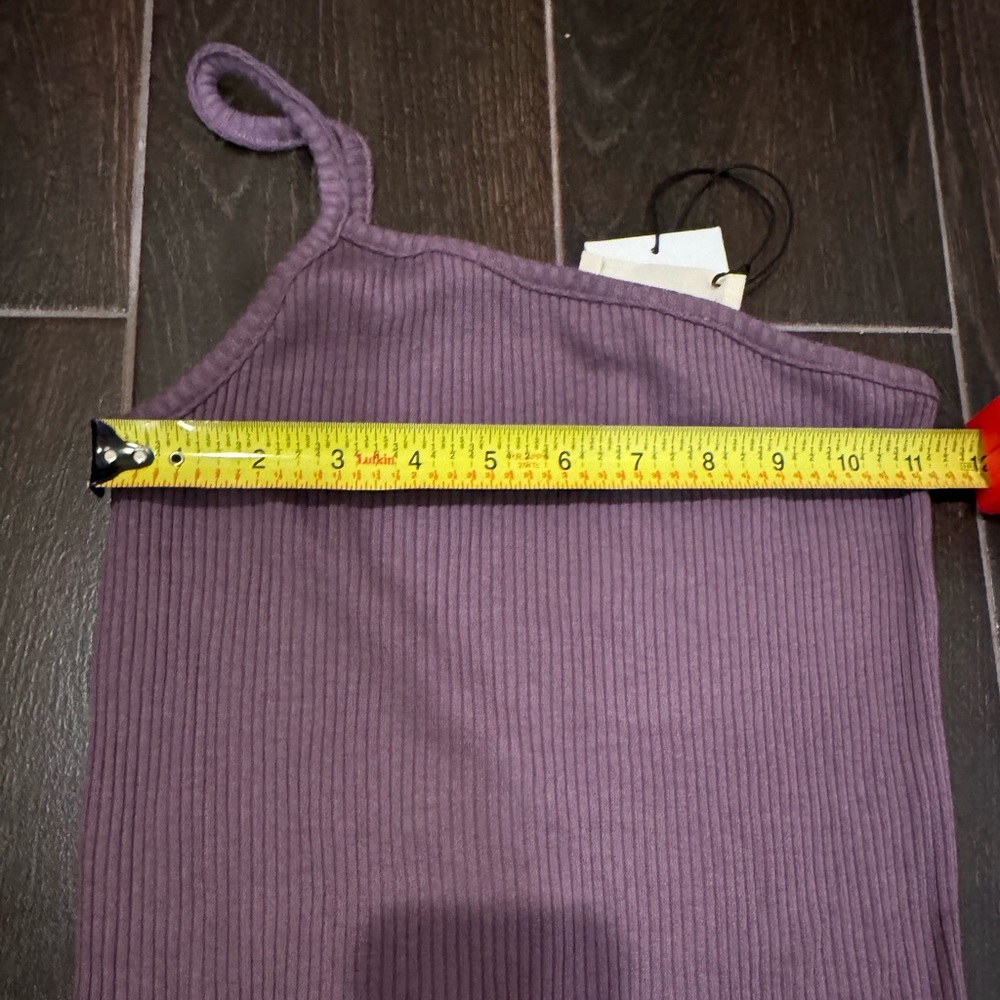 NWT Back Beat Co Hemp Rib One-shoulder Dress - Picture 6 of 6